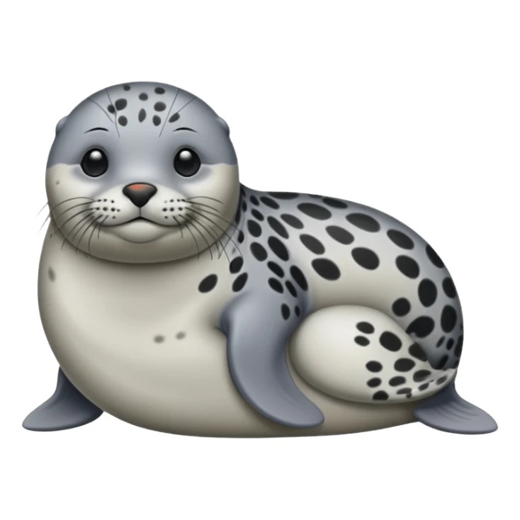 Harbor seal sticker