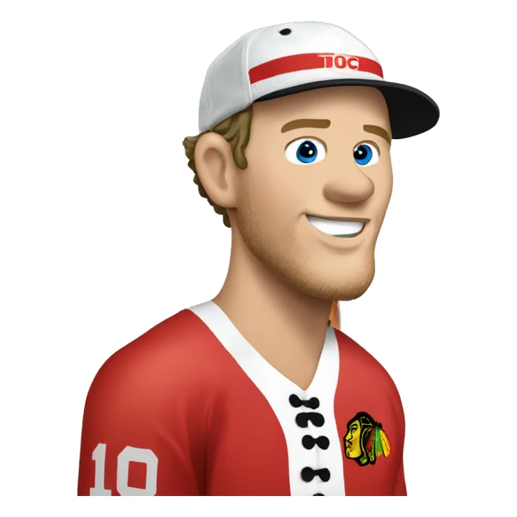 Jonathan Toews beach bum sticker