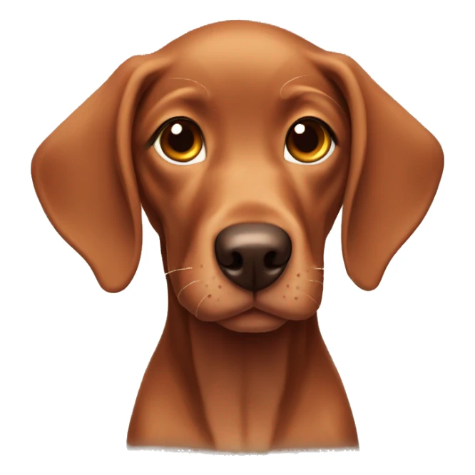 viszla puppy sticker