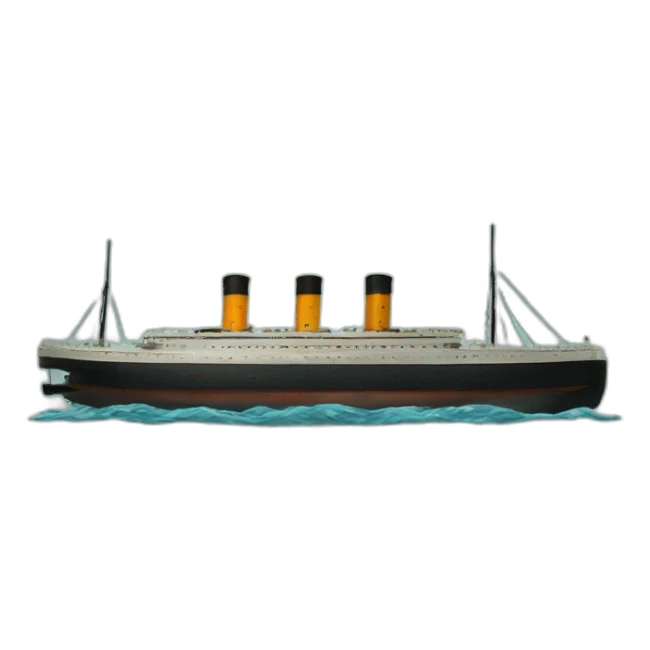 Titanic Submarine sticker