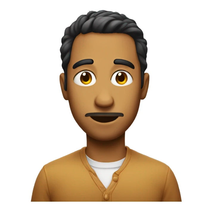 Side eye emoji sticker