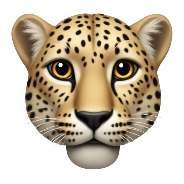Adult gepard sticker