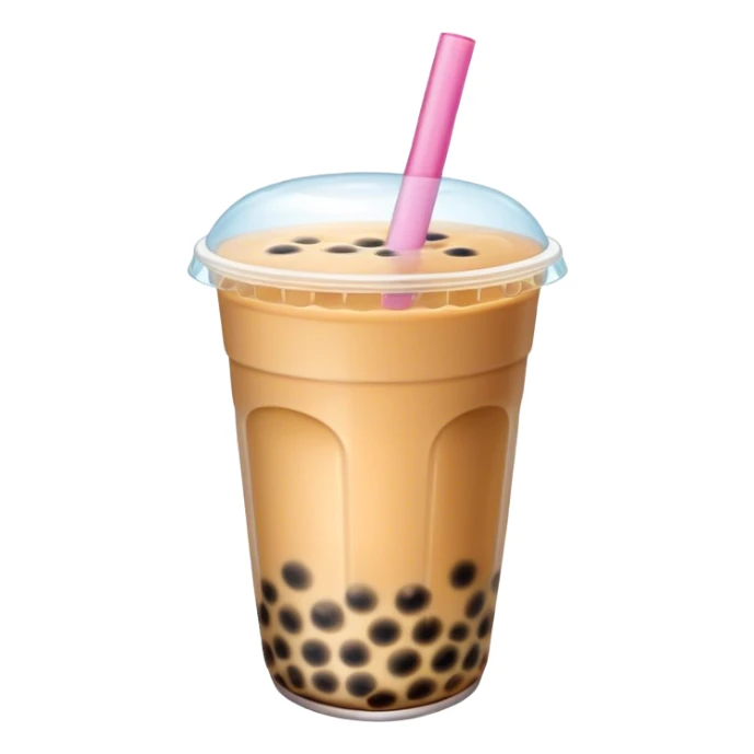 Bubble tea sticker