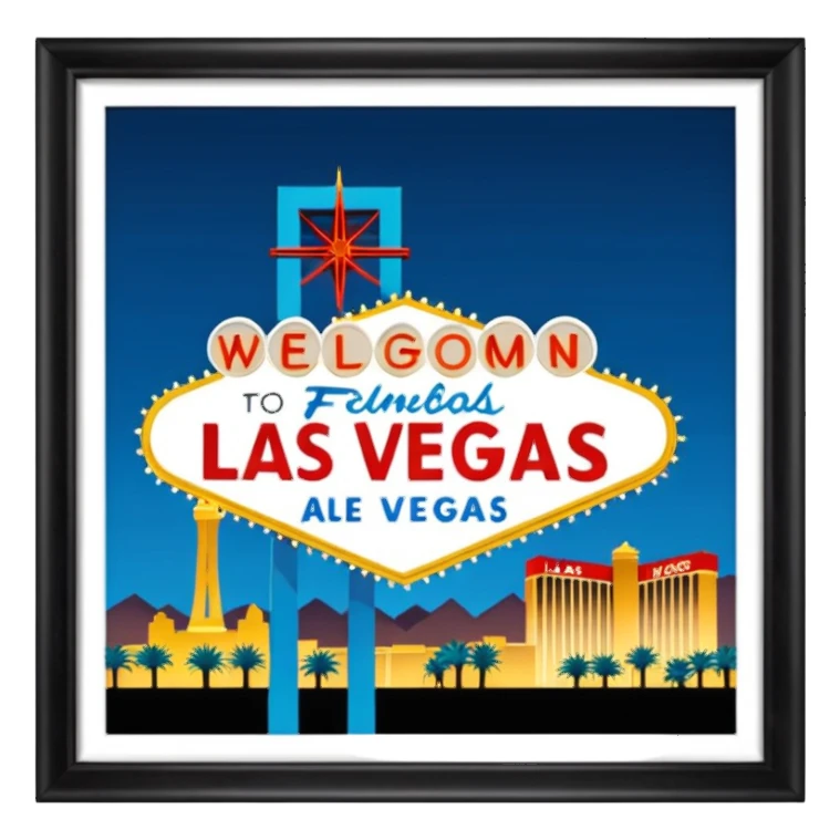 vegas  sticker