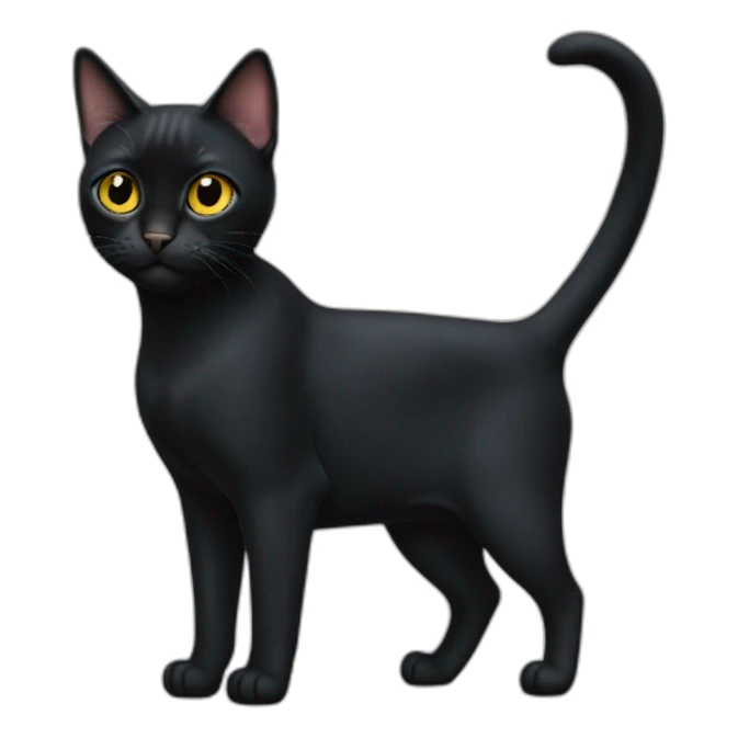Bombay Cat Full Body sticker