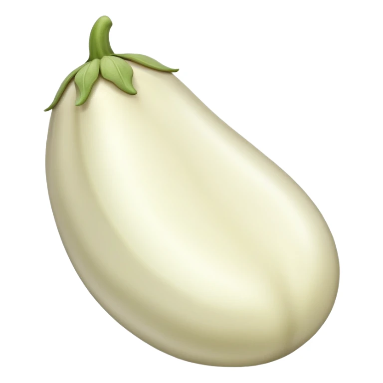white eggplant sticker
