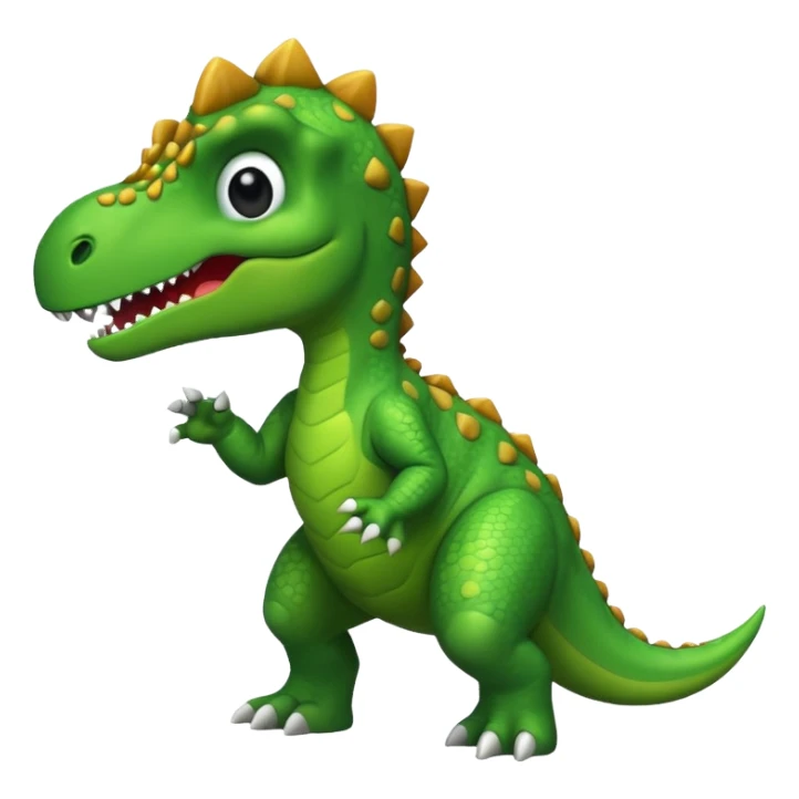 dinosaur dabbing sticker