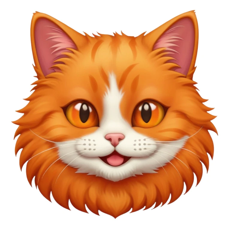 jolly one-eyed cat sticker