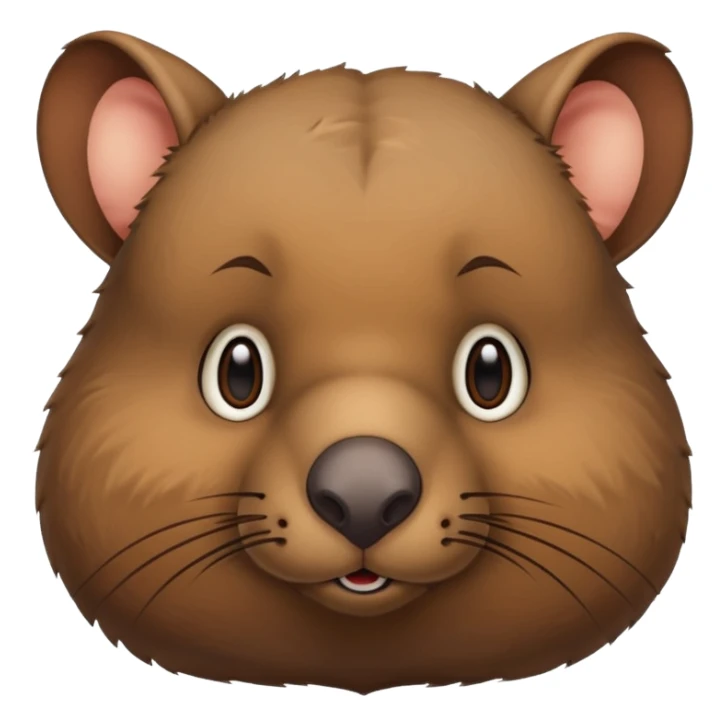 Hairy-nosed wombat sticker