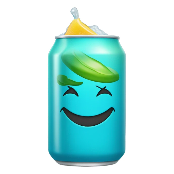 Baja blast smiling sticker