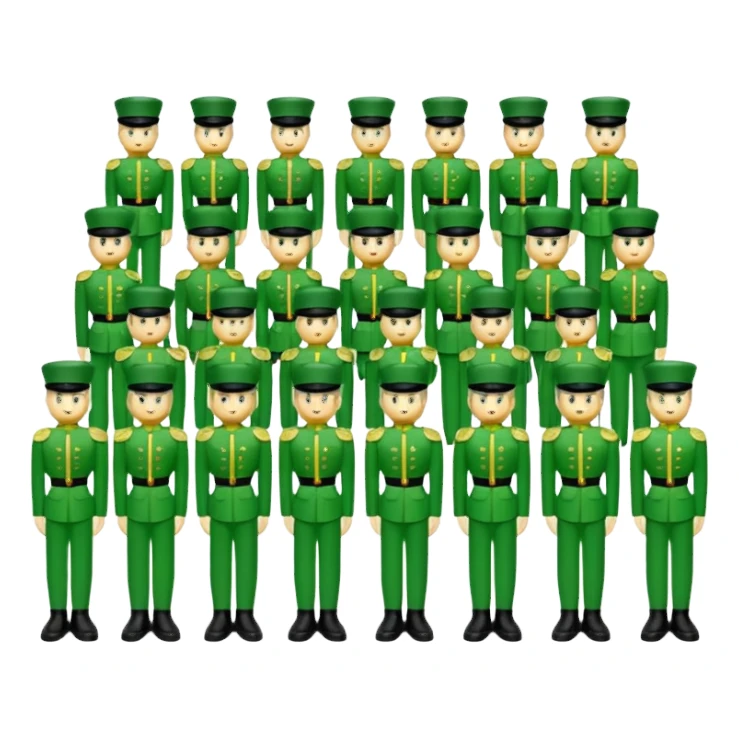 Toy Soldiers sticker