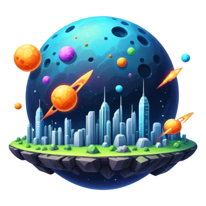 asteroid city sticker