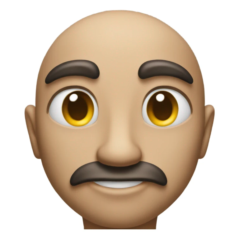 genie emoji split in half sticker