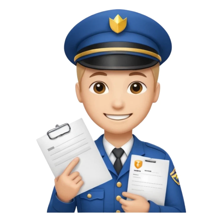 offer with an  worker sticker