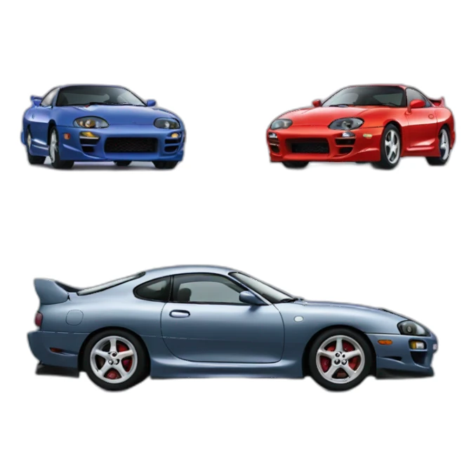 Toyota Supra Mk4 sticker