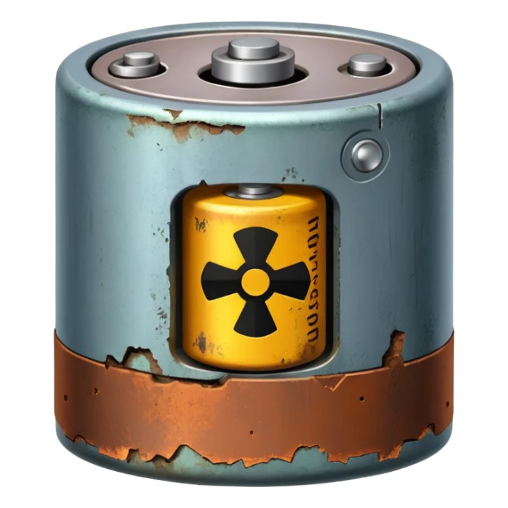 generate realistic battery for airplane
 sticker