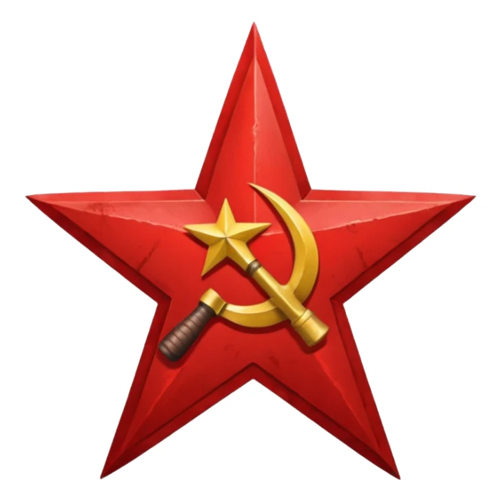 logo pf communist party sticker