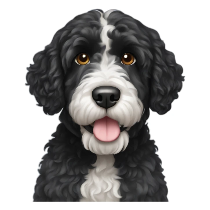 Portuguese water dog sticker
