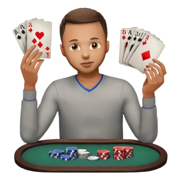 Stephen curry playing poker sticker