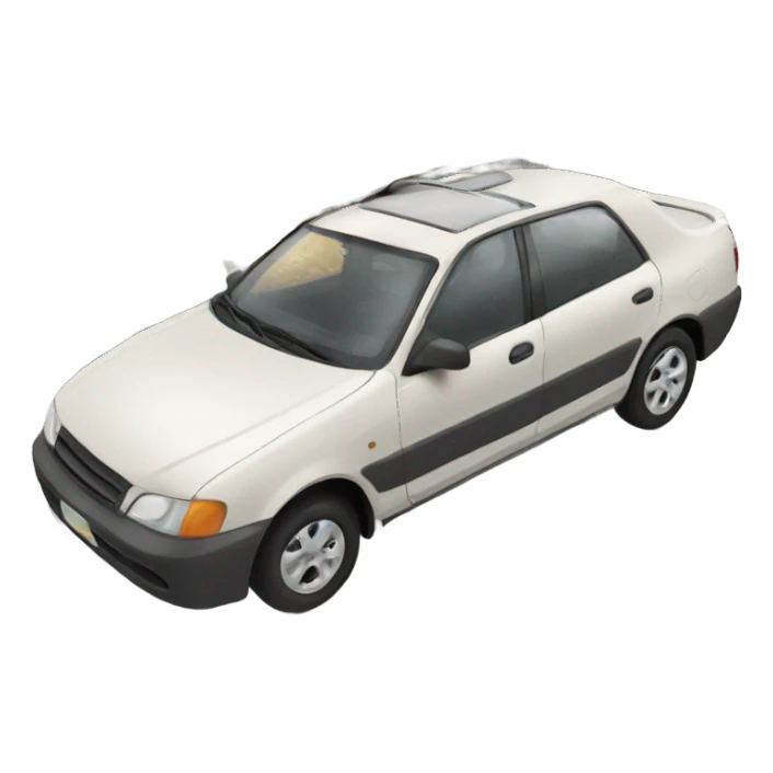 a super market car sticker