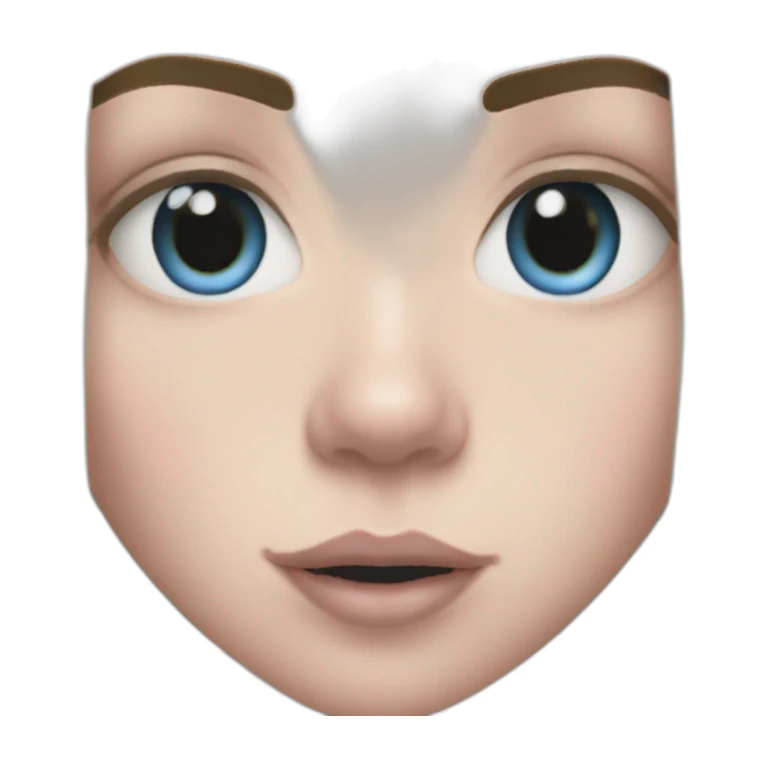 Billie eilish chanteuse 2017 yeux bleu sticker