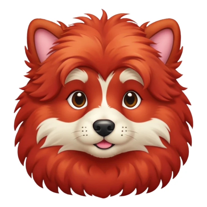 Red Havaneser  sticker
