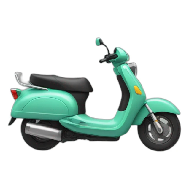 Motero scooter sticker
