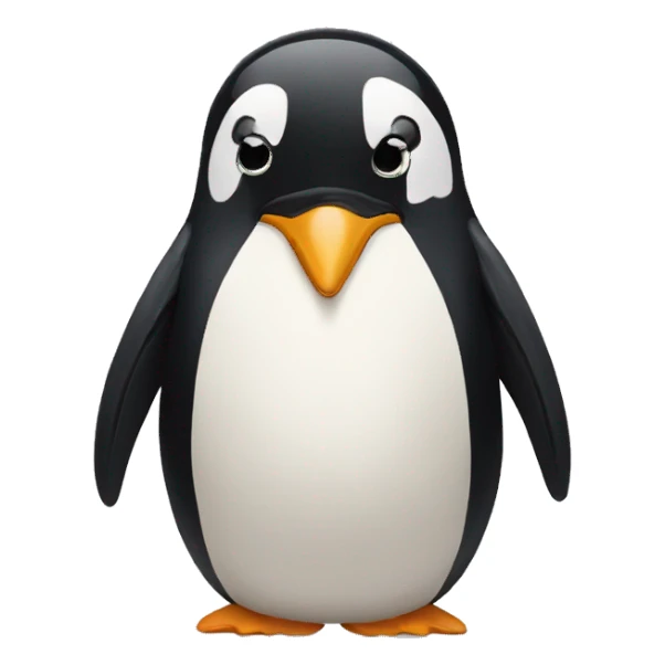 Penguins with a tear sticker