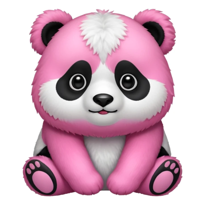 Fortnite pink panda sticker