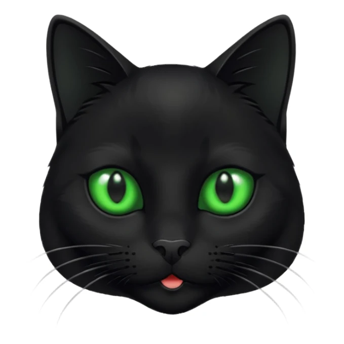 Animal Black Cat sticker