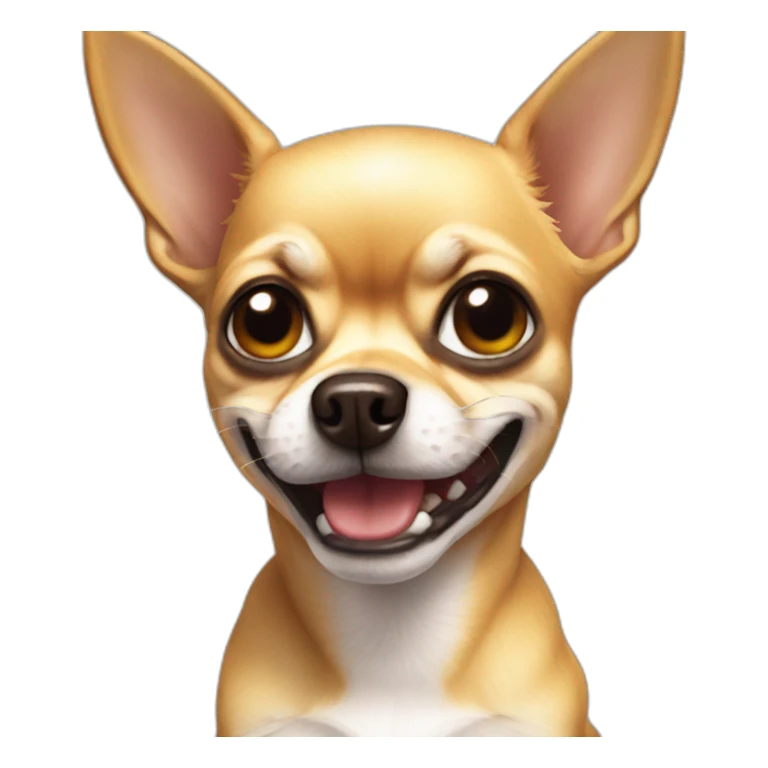 evil chihuahua sticker