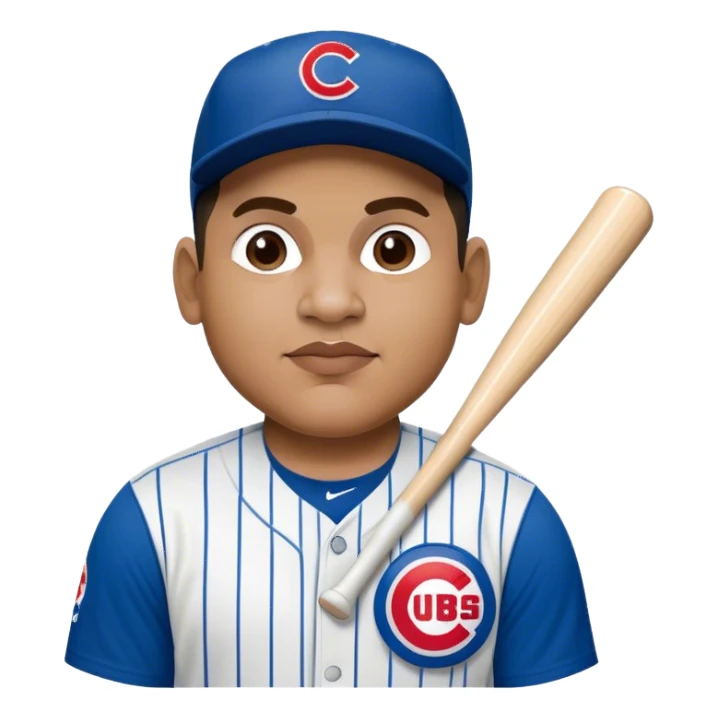 Sammy Sosa Chicago cubs sticker