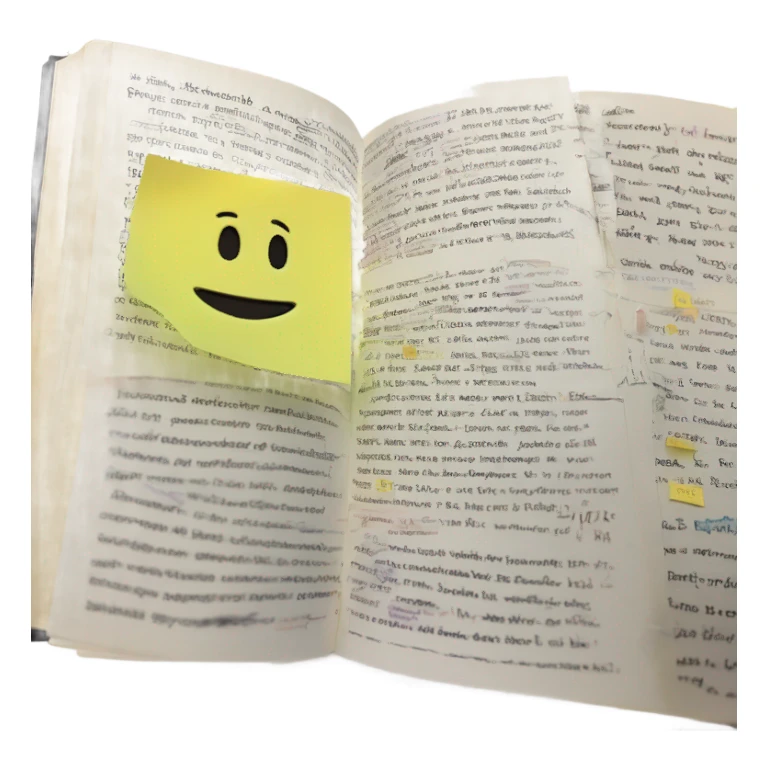 annotation livre sticker