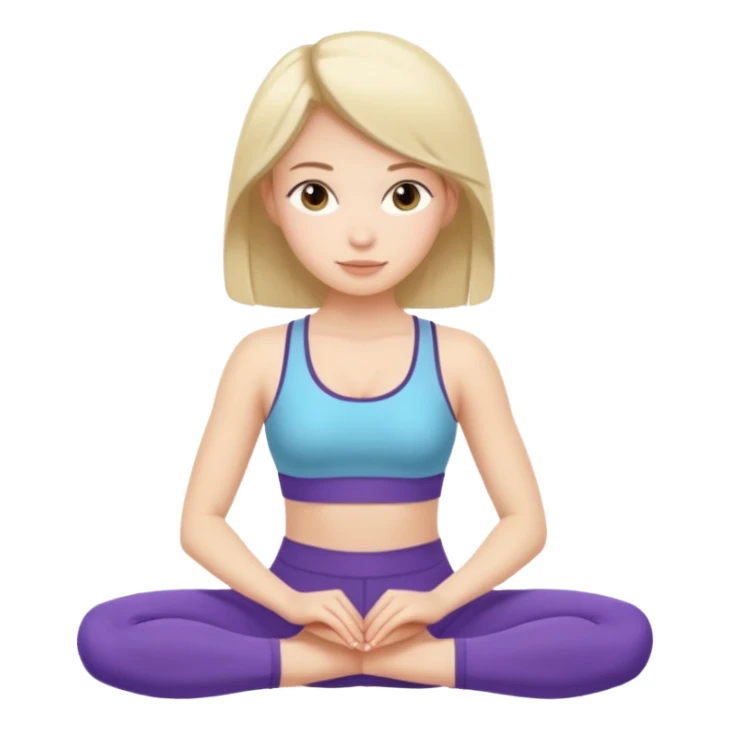 girl pilates sticker