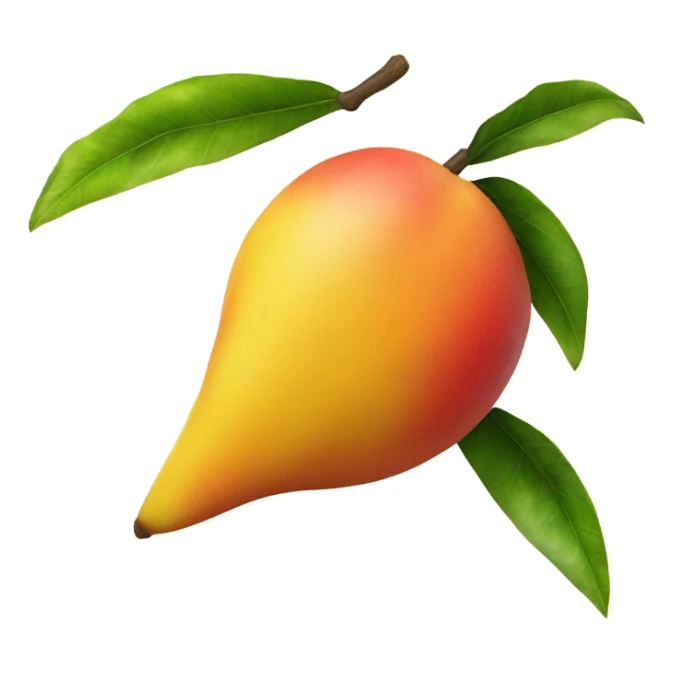 Realistic Mango sticker