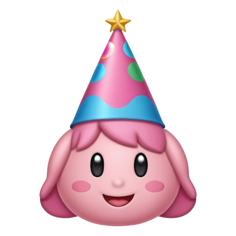Birthday Kirby sticker