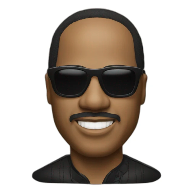 Stevie Wonder sticker