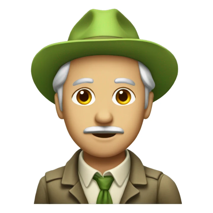 botanist man sticker