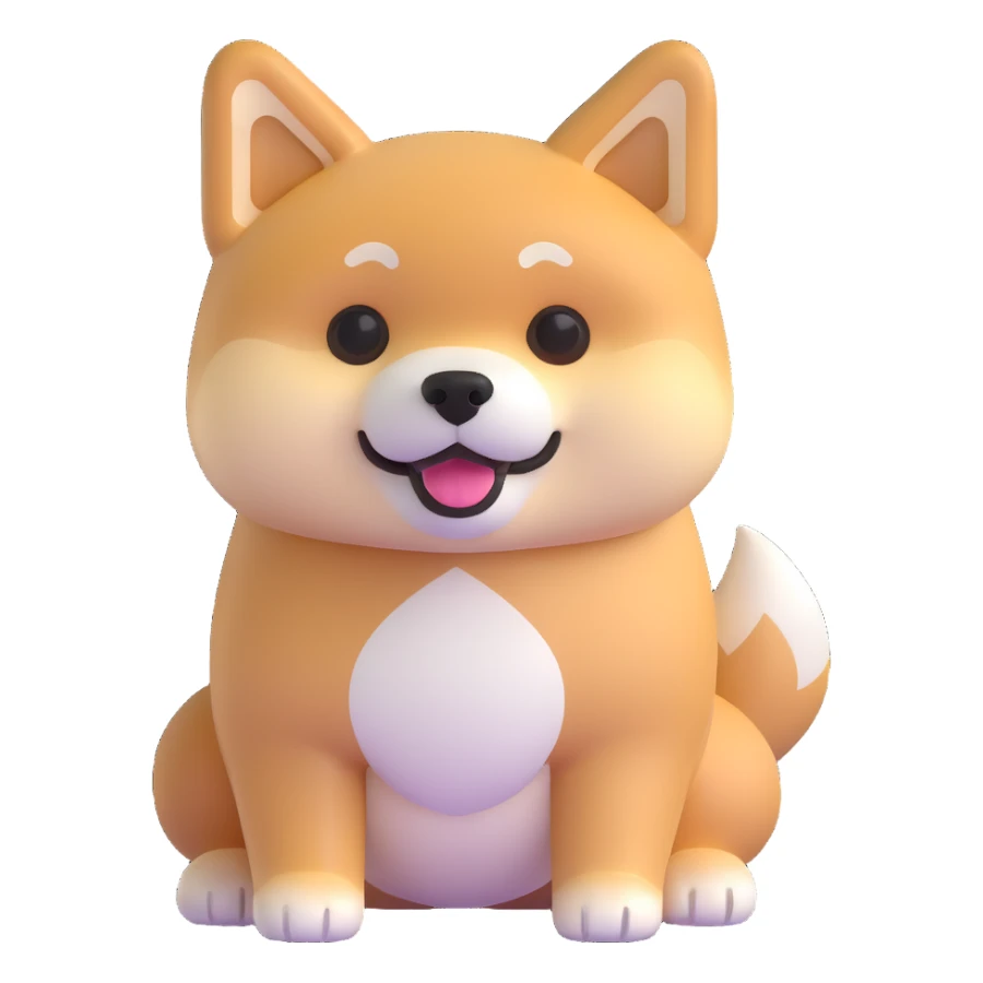 shiba inu dog sticker