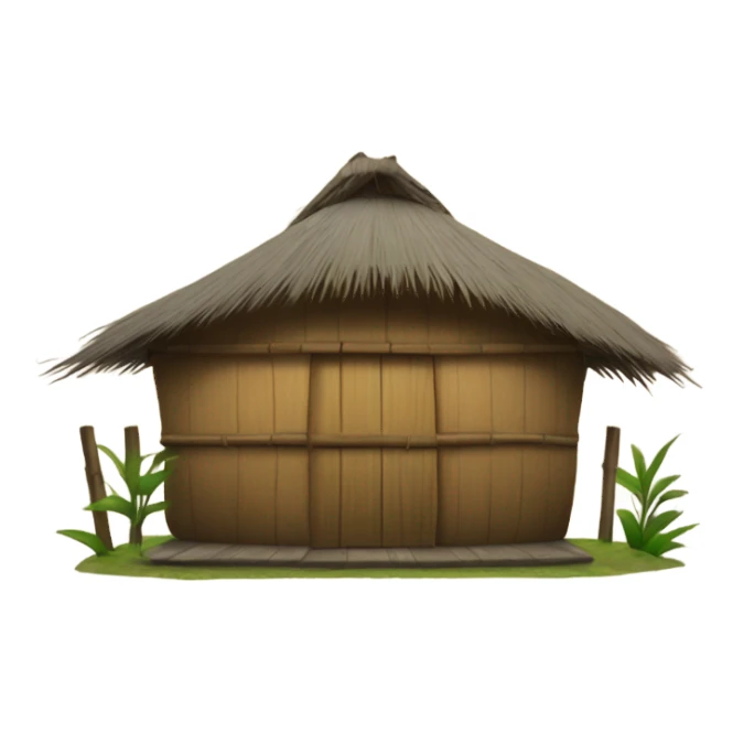 Nipa hut sticker