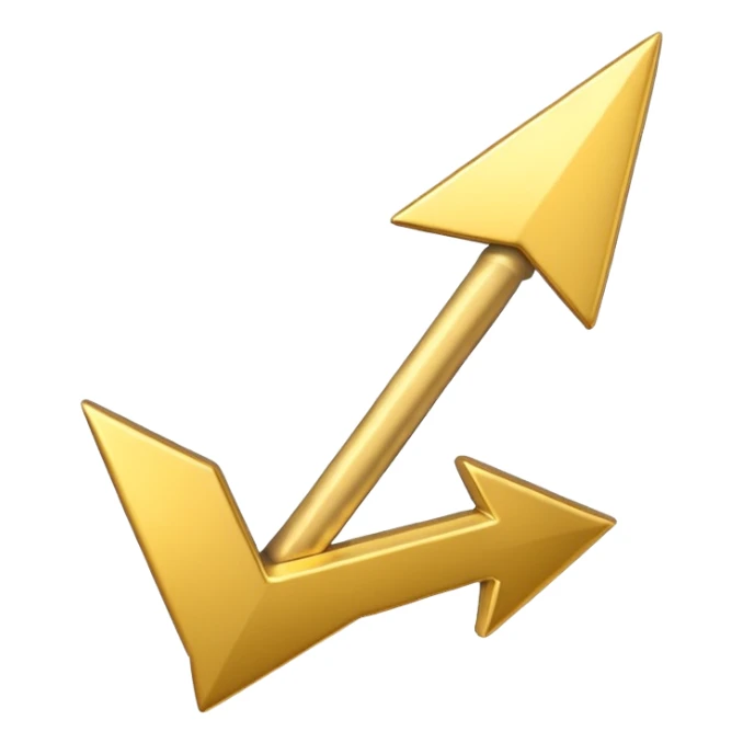 "OG" 3d emoji, arrow up sticker