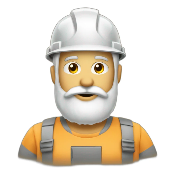 Ingeniero-electrico-con-barba sticker