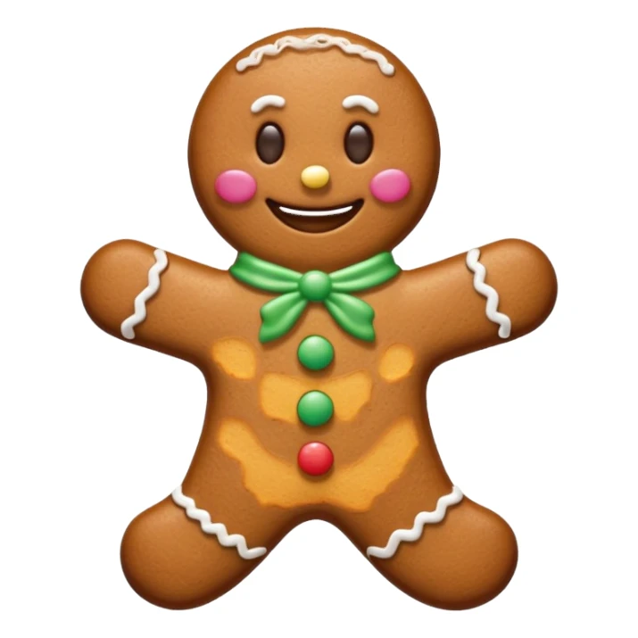Omino di pan di zenzero  sticker