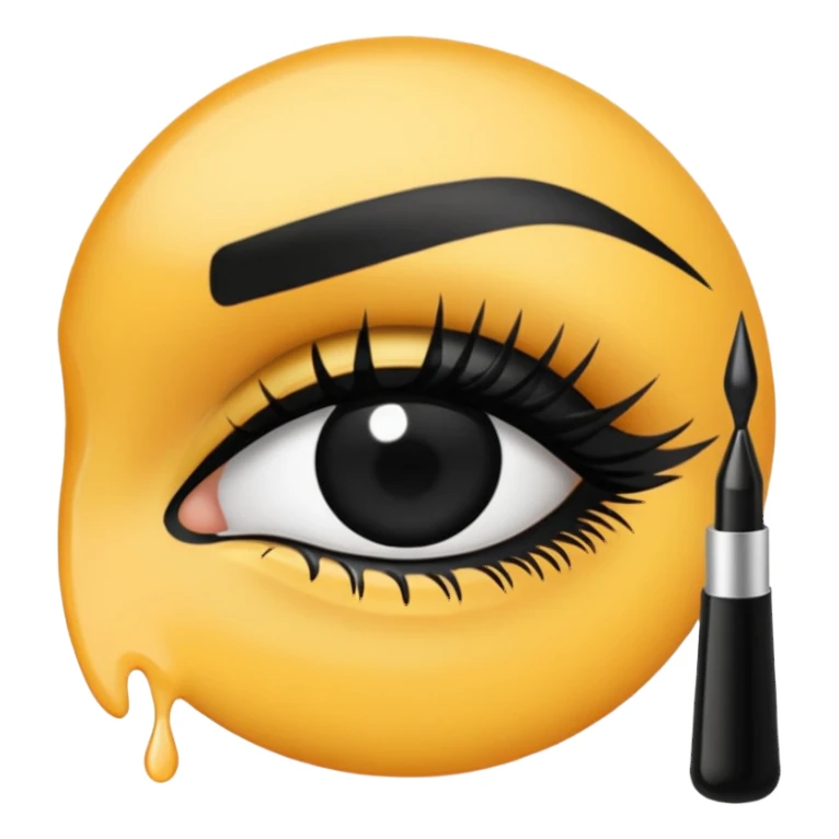 Eyeliner sticker