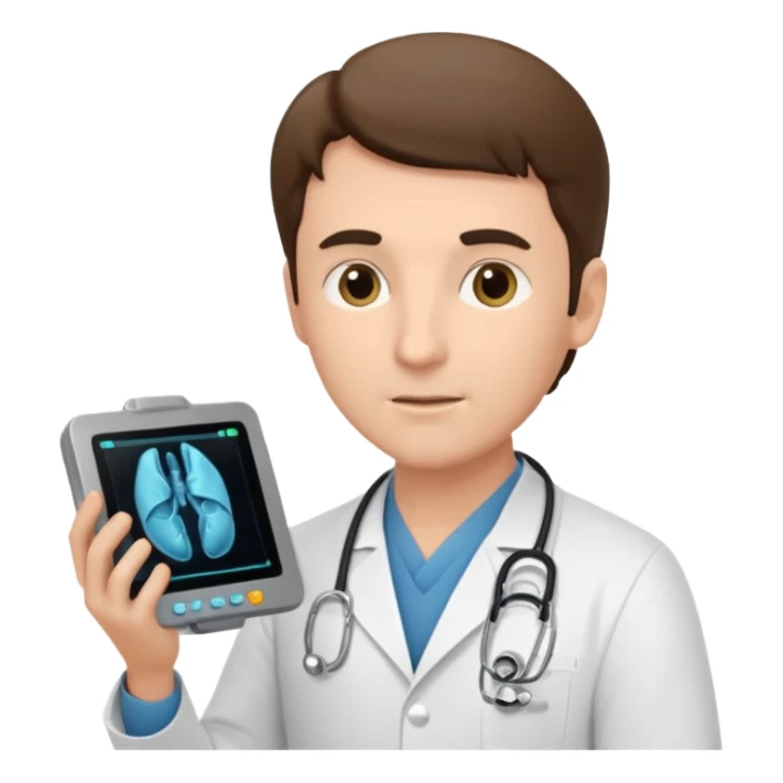 doctor learning to optimize an ultrasound study sticker