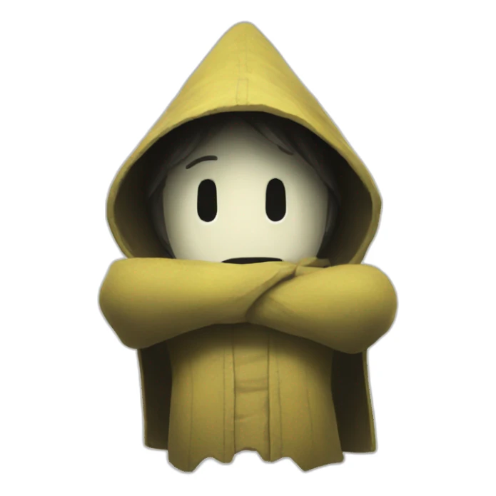 The little nightmares Mono sticker