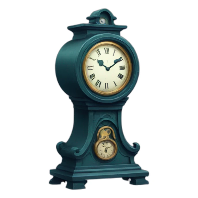 haunted mansion clock disney sticker