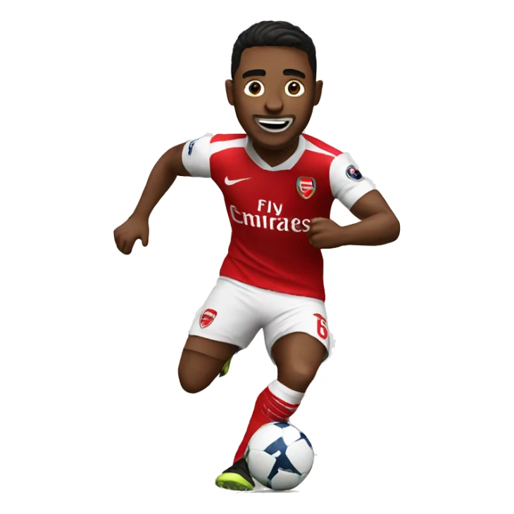 Arsenal player winning sticker