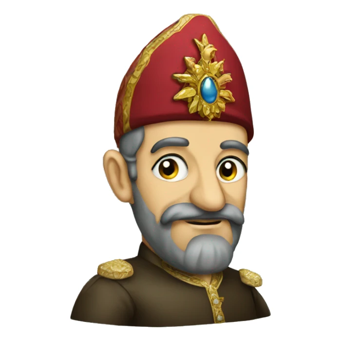 ottoman sultan sticker