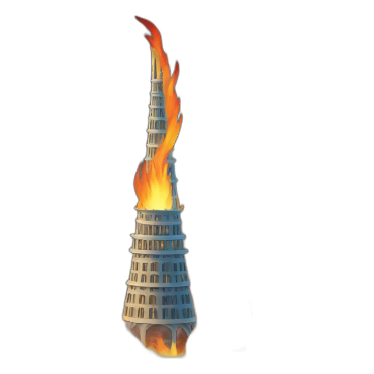 Azerbaijan Flame tower sticker